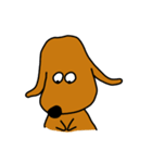 ダックス犬・タロ2（個別スタンプ：14）