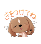 犬のチョコくん（個別スタンプ：7）