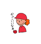 広島女子（個別スタンプ：6）