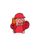 広島女子（個別スタンプ：22）