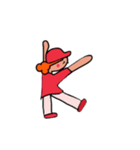広島女子（個別スタンプ：38）