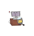 On Pinky banana Boat（個別スタンプ：13）