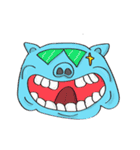 On Pinky banana Boat（個別スタンプ：17）