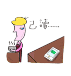 On Pinky banana Boat（個別スタンプ：36）