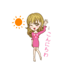 小悪魔女子の可愛いすぎるスタンプ（個別スタンプ：2）