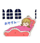 小悪魔女子の可愛いすぎるスタンプ（個別スタンプ：4）