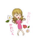 小悪魔女子の可愛いすぎるスタンプ（個別スタンプ：6）