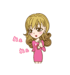 小悪魔女子の可愛いすぎるスタンプ（個別スタンプ：8）