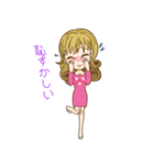 小悪魔女子の可愛いすぎるスタンプ（個別スタンプ：14）