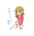 小悪魔女子の可愛いすぎるスタンプ（個別スタンプ：22）