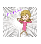 小悪魔女子の可愛いすぎるスタンプ（個別スタンプ：35）