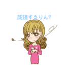 小悪魔女子の可愛いすぎるスタンプ（個別スタンプ：36）
