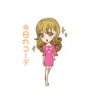 小悪魔女子の可愛いすぎるスタンプ（個別スタンプ：37）