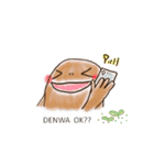 ブラウンヌさん。（個別スタンプ：11）