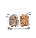 ブラウンヌさん。（個別スタンプ：16）