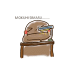 ブラウンヌさん。（個別スタンプ：18）