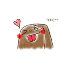 ブラウンヌさん。（個別スタンプ：32）