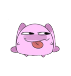 Juji the mochi rabbit（個別スタンプ：14）