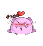 Juji the mochi rabbit（個別スタンプ：16）