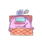 Juji the mochi rabbit（個別スタンプ：17）