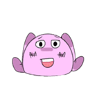Juji the mochi rabbit（個別スタンプ：35）