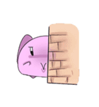 Juji the mochi rabbit（個別スタンプ：36）