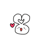 cute rabbit 0701（個別スタンプ：16）