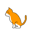 目つきの悪い猫、おハゲちゃん（個別スタンプ：15）