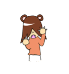 HappyBear's Daily（個別スタンプ：34）