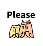 happy life of mao＆mimi（個別スタンプ：9）