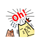 happy life of mao＆mimi（個別スタンプ：12）