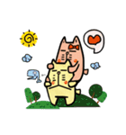 happy life of mao＆mimi（個別スタンプ：14）