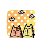 happy life of mao＆mimi（個別スタンプ：21）