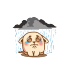 Round Doggo Emojicons（個別スタンプ：6）