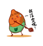 Strength sweet potato girl（個別スタンプ：10）