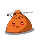Strength sweet potato girl（個別スタンプ：19）