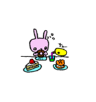 pinkymascotrabbit（個別スタンプ：3）