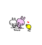 pinkymascotrabbit（個別スタンプ：8）