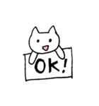 スカートねこ（個別スタンプ：5）