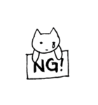 スカートねこ（個別スタンプ：6）
