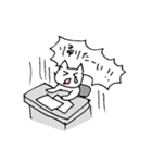スカートねこ（個別スタンプ：16）