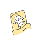 スカートねこ（個別スタンプ：21）