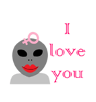 LOVE Alien LOVE（個別スタンプ：2）