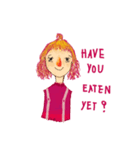 Pink-Pink-kue (Eng Ver.)（個別スタンプ：2）