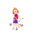 Pink-Pink-kue (Eng Ver.)（個別スタンプ：6）