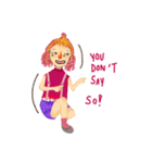 Pink-Pink-kue (Eng Ver.)（個別スタンプ：16）