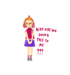 Pink-Pink-kue (Eng Ver.)（個別スタンプ：31）