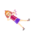 Pink-Pink-kue (Eng Ver.)（個別スタンプ：34）