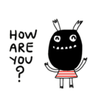 Lovely Happy Funny Monster（個別スタンプ：38）