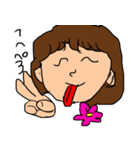 ほのぼのえっちゃん（個別スタンプ：4）